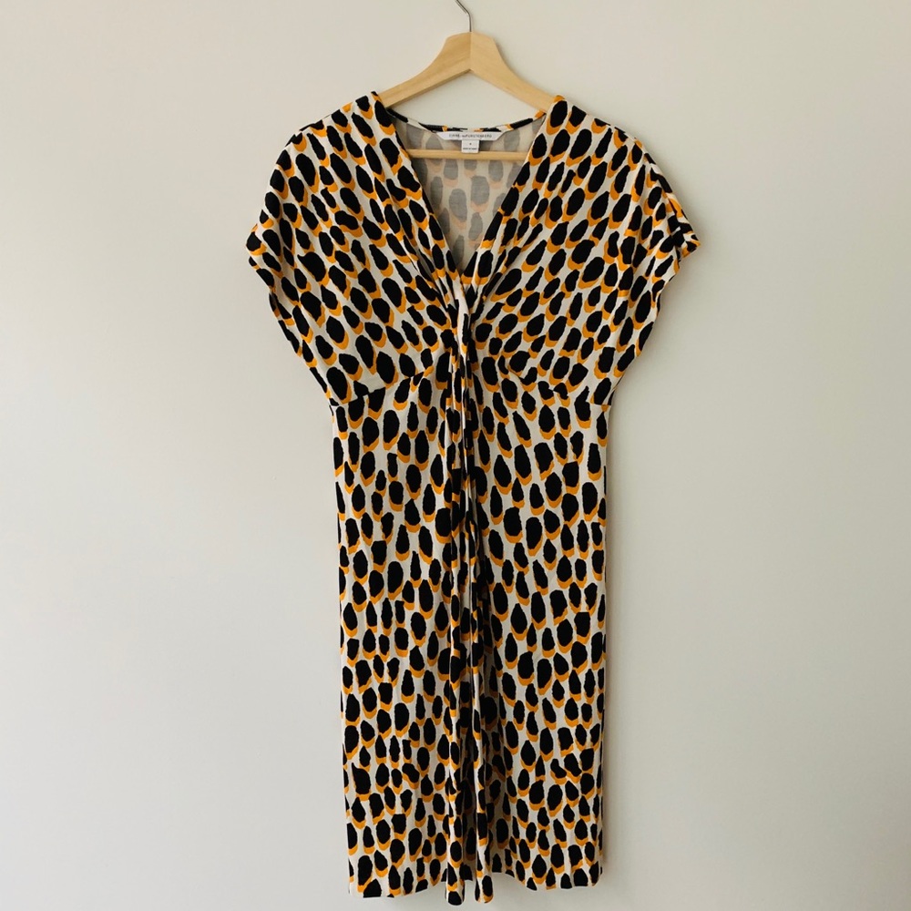 Diane Von Furstenberg • Leopard Print Midi Dress